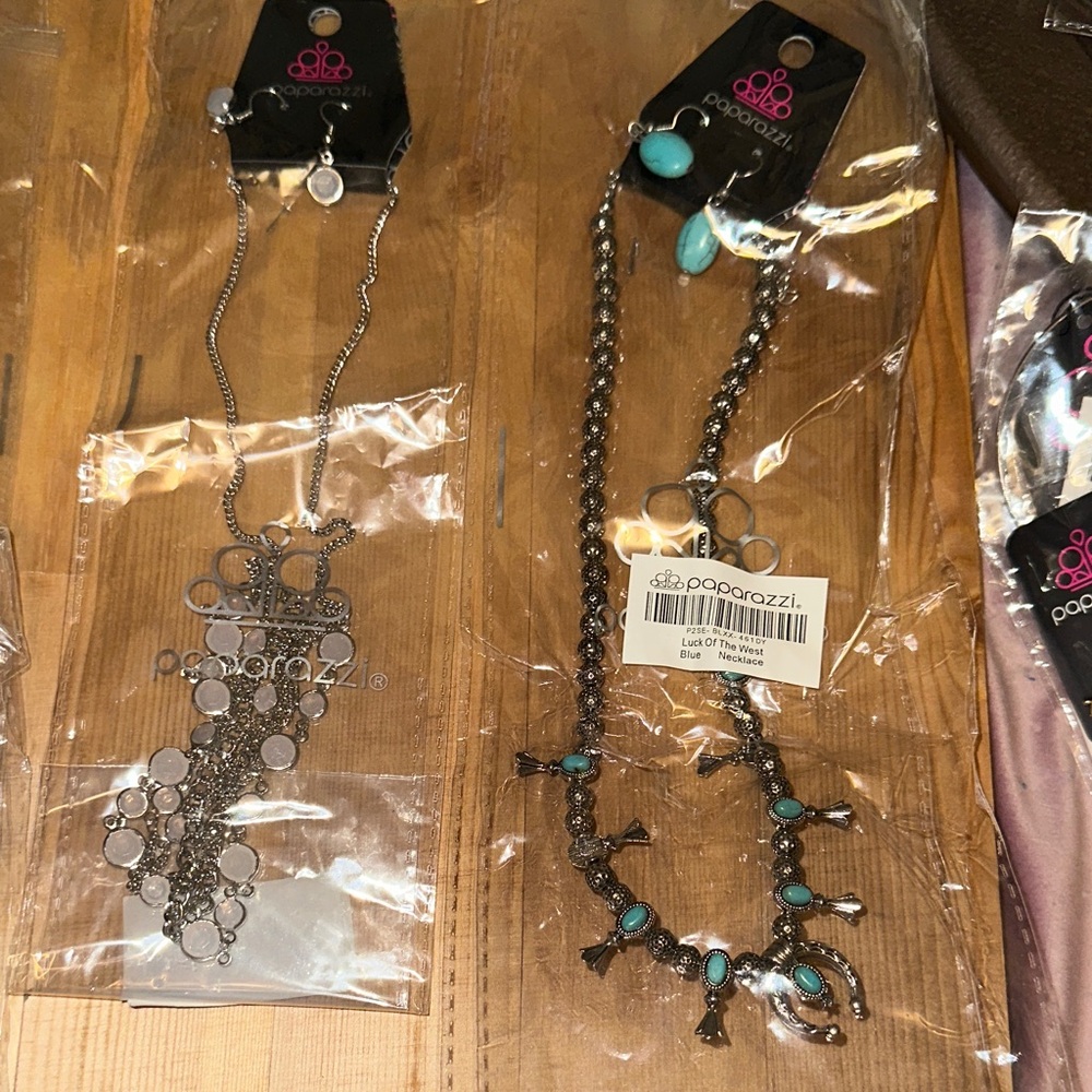 Mixed lot of 60 assorted paparazzi jewelry earrings,bracelets, necklaces, new
